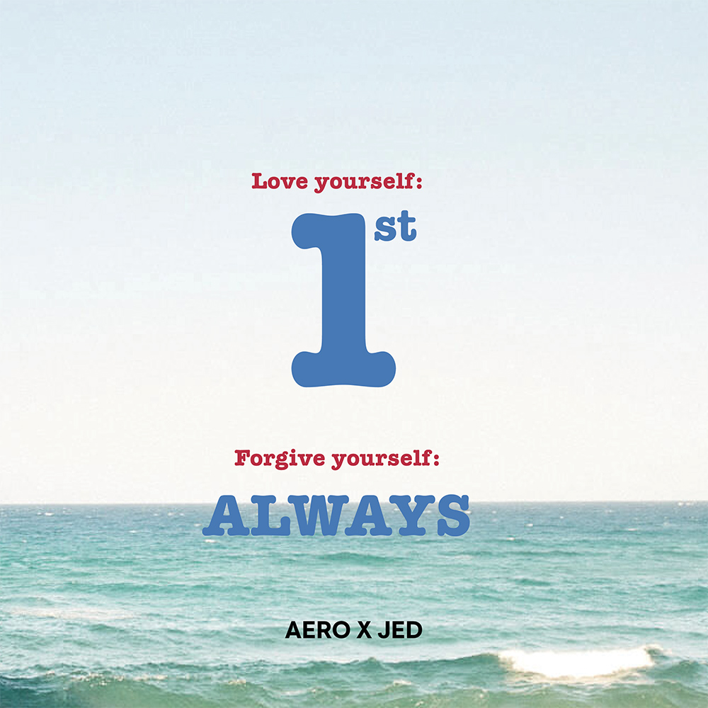Show yourself the love you deserve 💗 #AeroxJed @jedfoundation