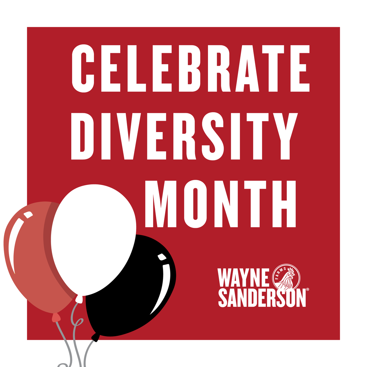 During #CelebrateDiversityMonth in April, Wayne-Sanderson Farms honors and embraces the diverse perspectives and backgrounds of our team which help us to foster innovation and create a stronger, more inclusive workplace! #MakingChickenAmazing