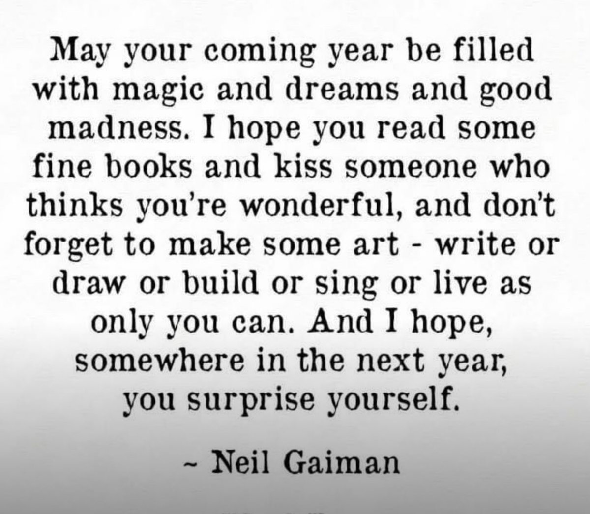 My wish for all of you, no matter who you are: