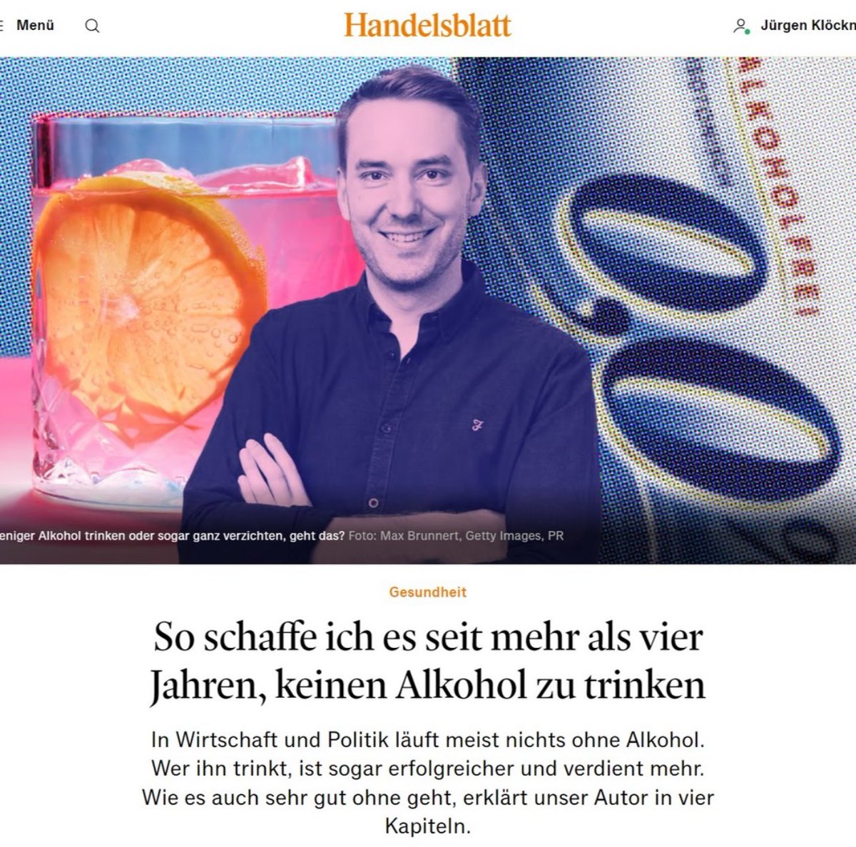 Ich arbeite und lebe seit mehr als vier Jahren ohne Alkohol in der Berliner Bubble, die „ohne Drogen kaum einer aushält“, wie mir ein Abgeordneter schrieb. Doch es geht sehr gut auch ohne. Mein letzter Text @handelsblatt 🍻 🥂 nachrichten.handelsblatt.com/7d9c4bb12cebbd…