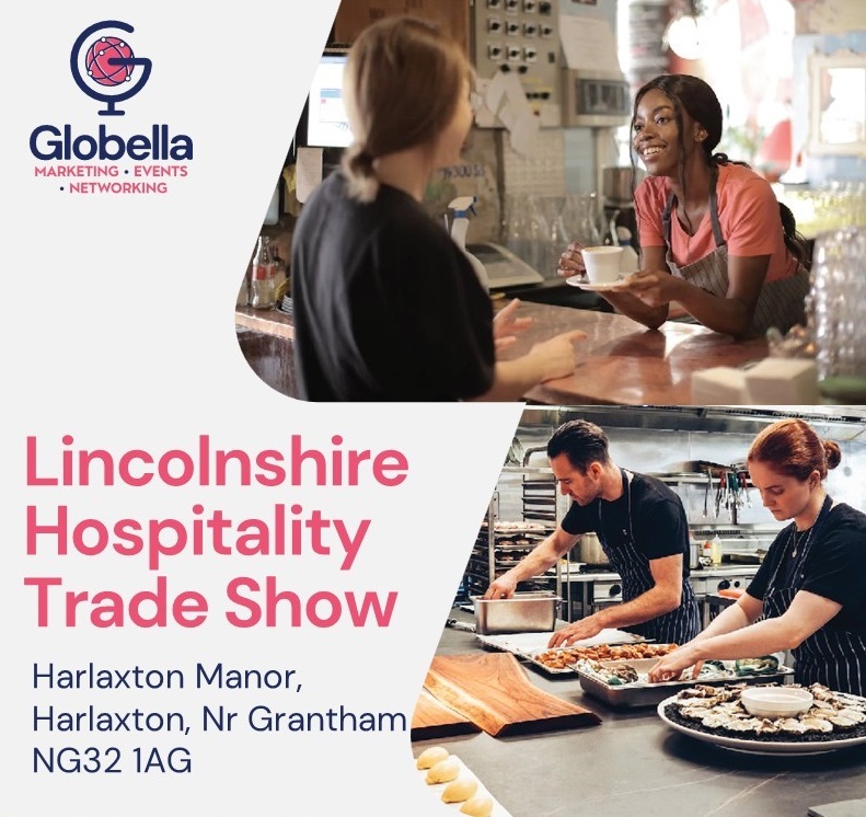 Lincolnshire Hospitality Show 📢 📅15th May, 10am-3pm at the Harlaxton Manor, just off the A1 nr Grantham. 🤝There are still opportunities to attend as a trader or as a delegate. Book a FREE place as a delegate here: lnkd.in/gtqVwki9 or to exhibit - info@globella.co.uk