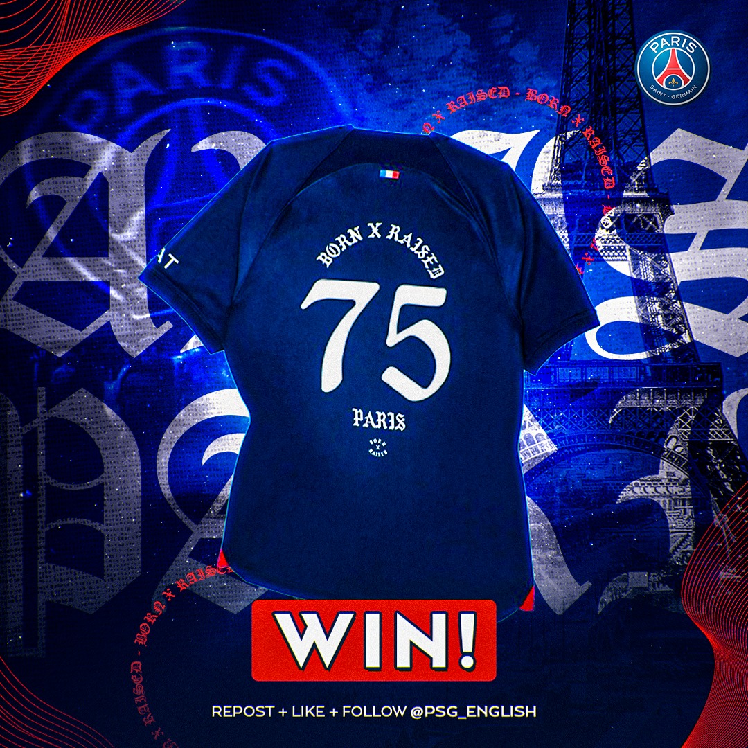 One month ago - a classic win in Le Classique! 😍 We've got a special edition shirt to give away to celebrate our victory 🔴🔵 Repost, Like and follow @PSG_English for the chance to win! 👍