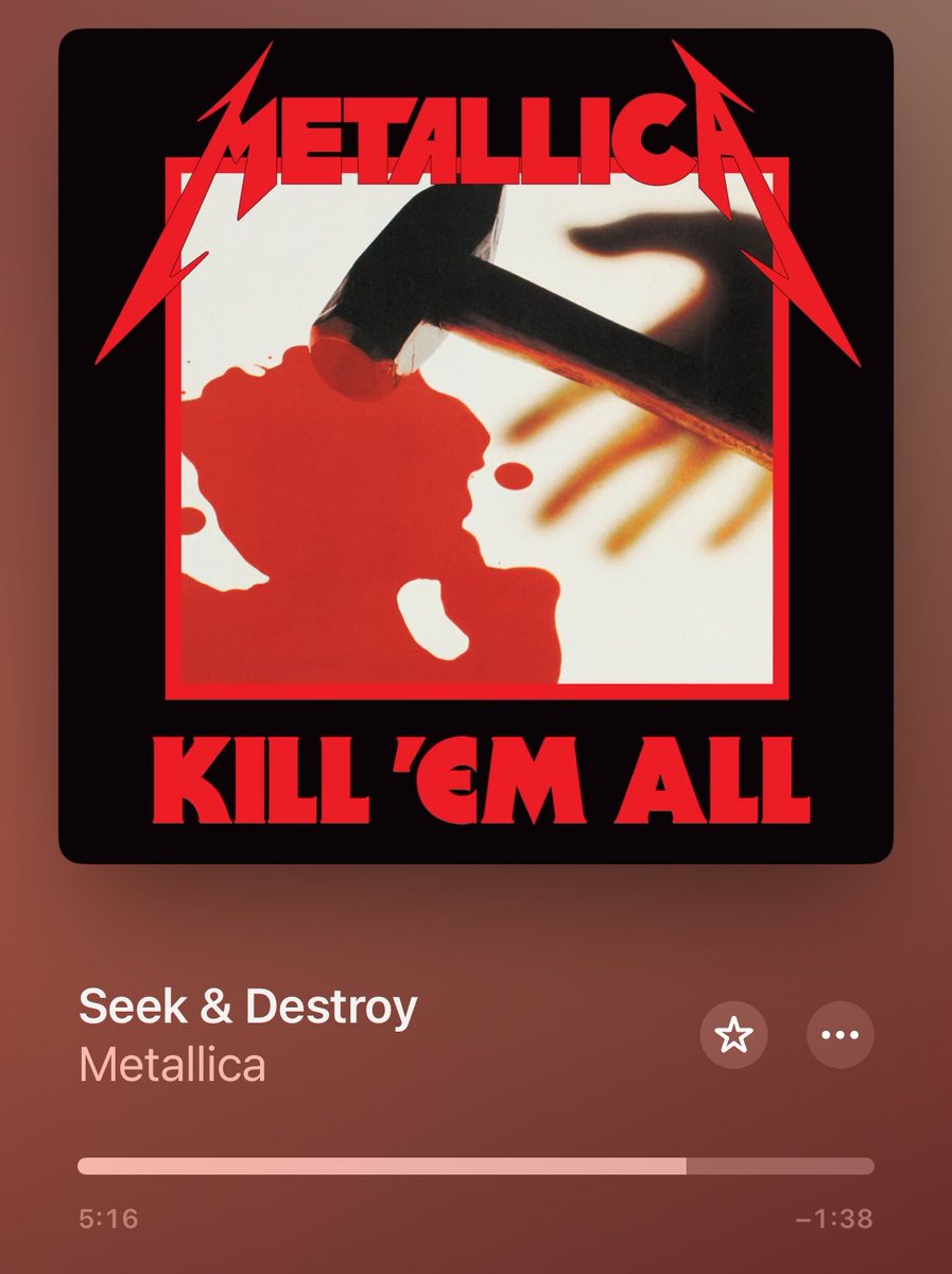 What’s that song that plays on the radio and you IMMEDIATELY think of the  #WWE/#AEW/#WCW SUPERSTAR??

#WrestleDadsPod will start, it would have to be “Seek and Destroy” by Metallica!! 🤘

@Sting 🦂 came out this song for his FINAL MATCH at @AEW Revolution!

#ThankYouSting #TNA