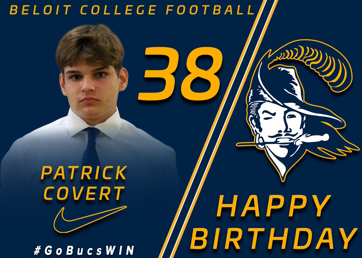 Let’s wish our very own Patrick Covert a Happy Birthday! #GoBucsWIN