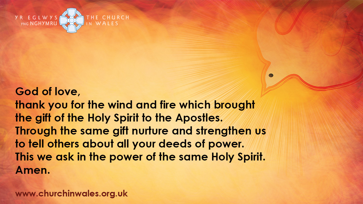 ChurchinWales's tweet image. #Pentecost #Whitsun