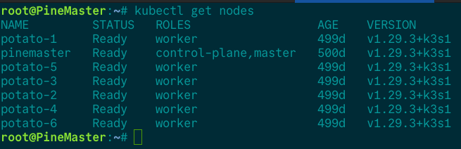 My K3S cluster turns 500 days old today, meaning I went 500 days without breaking it irreparably 🥳
So, to celebrate, I upgraded K3S (and nearly broke everything)