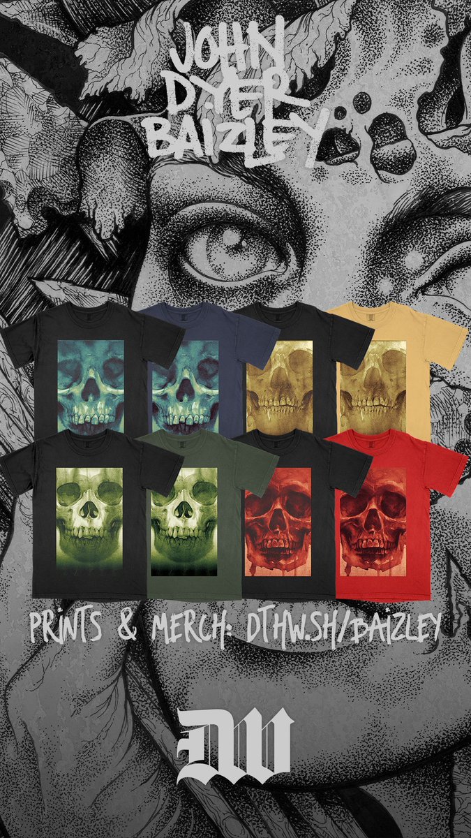 John Dyer Baizley x Deathwish Store Apparel & Prints available now → dthw.sh/baizley #JohnDyerBaizley #DeathwishInc