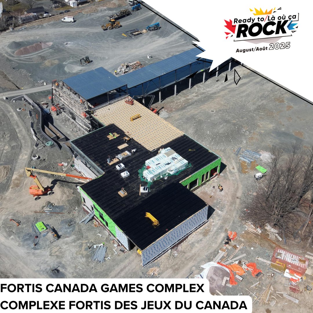 Fresh photos of the Fortis Canada Games Complex 👀 This brand new facility will host athletics and soccer for the 2025 Canada Games. For all the latest updates 👉 engagestjohns.ca/fortis-canada-…