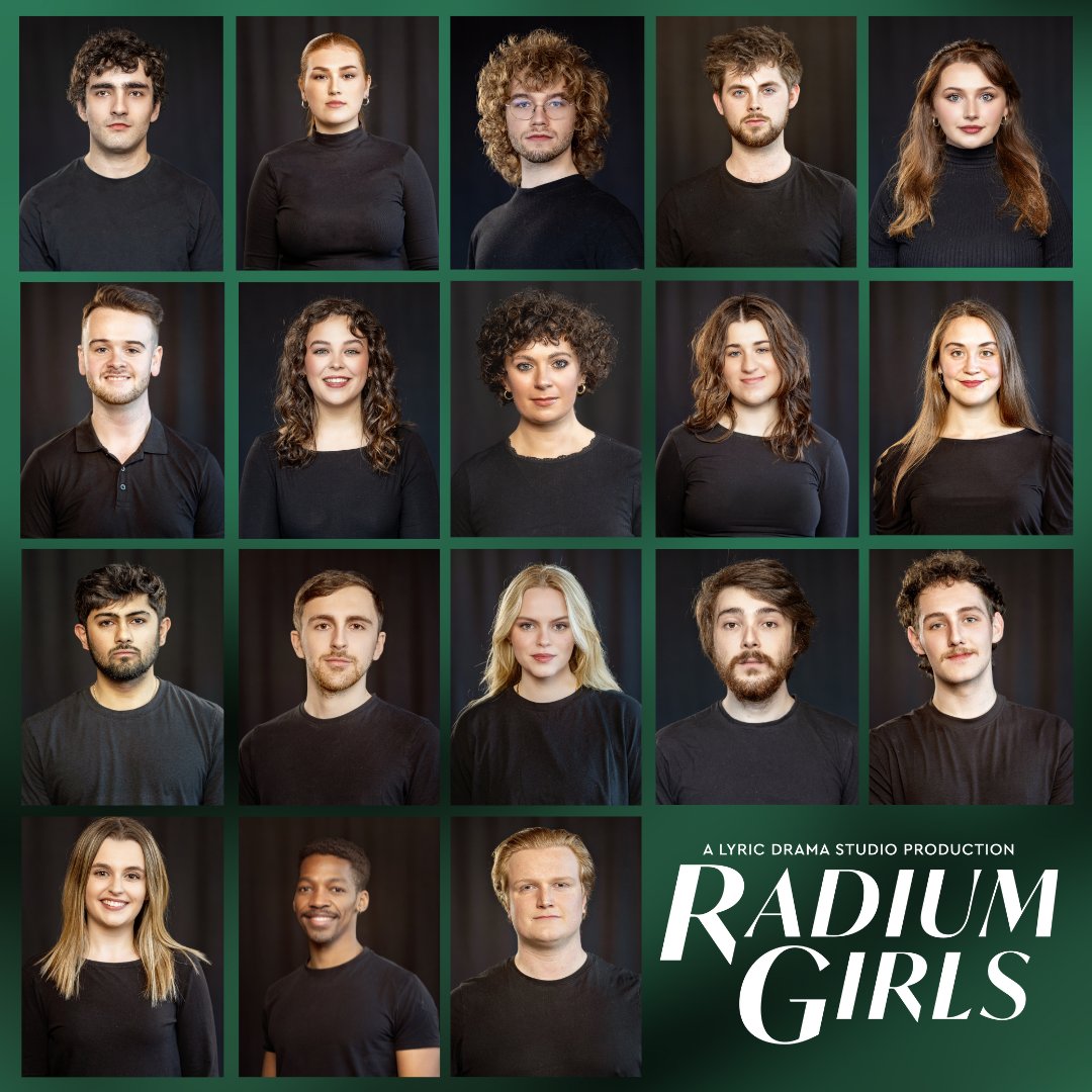 From our award-winning actor training programme, Drama Studio, comes #RadiumGirls. Meet the cast of new talent who have been readying themselves for the Lyric stage next month in this extraordinary play. 📅: 21/05 - 01/06 🎟️: bit.ly/radg24