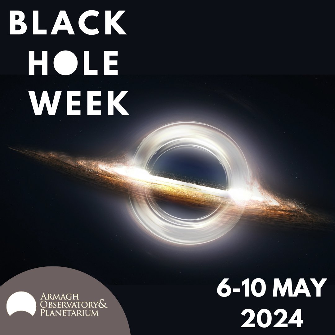 Black Hole Week! ⚫ 6th-10th May marks Black Hole Week, which was first established in 2019. At AOP we have a team of researchers studying Black Holes and the Massive Stars they come from 🌌