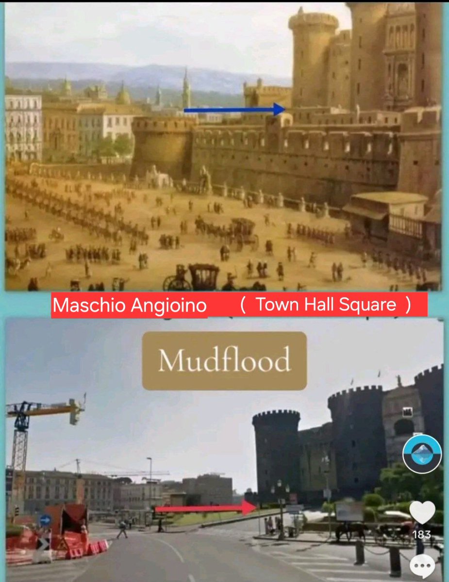 #MudFlood Note the original and current height. How much this square was buried.