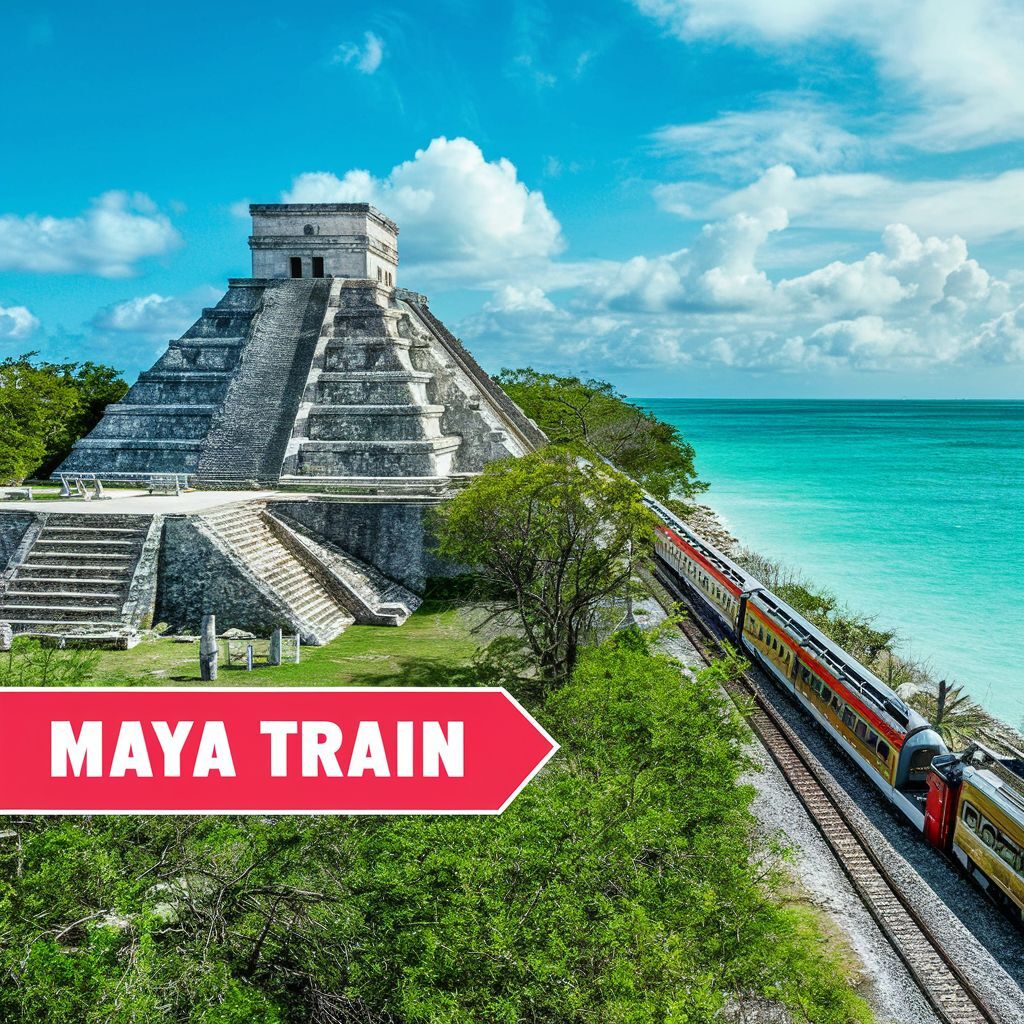 Did you know you can travel by train in Yucatan, Mexico? 🚂🌴 Explore Mexico’s southeast with 20 stations & 14 stops. Now, the hidden gem Calakmul ruins is more accessible. Ready for an incredible adventure? 🎒🌎 #MayaTrain #TravelMexico #Calakmul #yucatanmexico