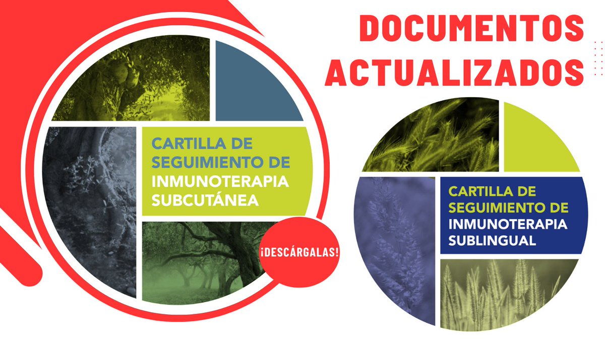 ¡Atención alergólog@s! 📢 ¿Buscas una herramienta completa para el seguimiento de la #inmunoterapia sl o sc? Nuestro Comité de Inmunoterapia ha desarrollado la 'Cartilla de Seguimiento', disponible para profesionales y pacientes. 👉🏻🔗 pmsl.es/p8