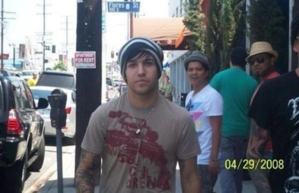 happy bruno mars excited to see pete wentz on the street day to all those who celebrate