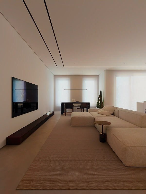 minimalistic living space