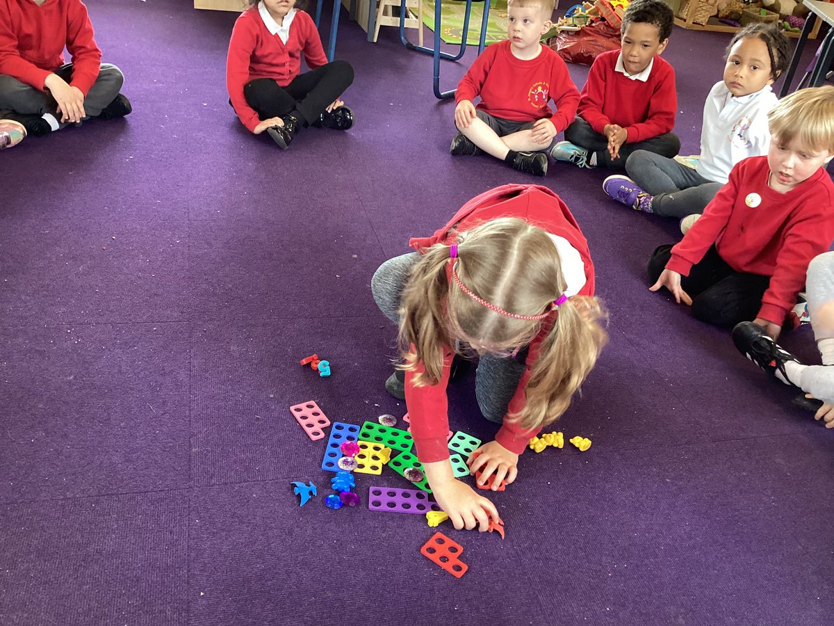 Today in maths we have been exploring how to group different objects. #joeysmaths #joeyseyfs @stjs_staveley