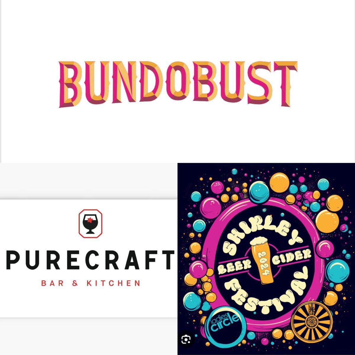 Well we’re done for another year!! It’s time for some thanks. Firstly my amazing sponsors - @BundobustBham <a href="/PureCraftBars/">Purecraft Bar & Kitchen</a> &amp; Shirley Beer &amp; Cider Festival!
Without them the fest wouldn’t have happened!
