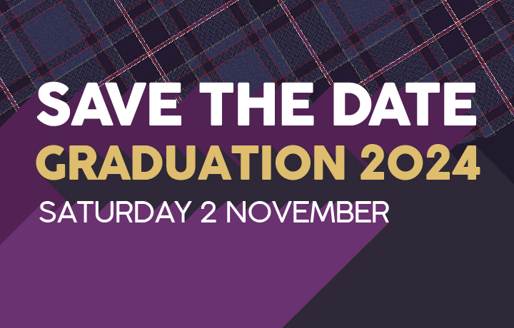 Class of 2024? Studying for an HN Award? Save the date for the the Graduation & Awards Ceremony on 2 November at Bute Hall, University of Glasgow. If you've changed address, contact us to ensure that we have your most recent contact details. More ➡️ bit.ly/4b7u19i