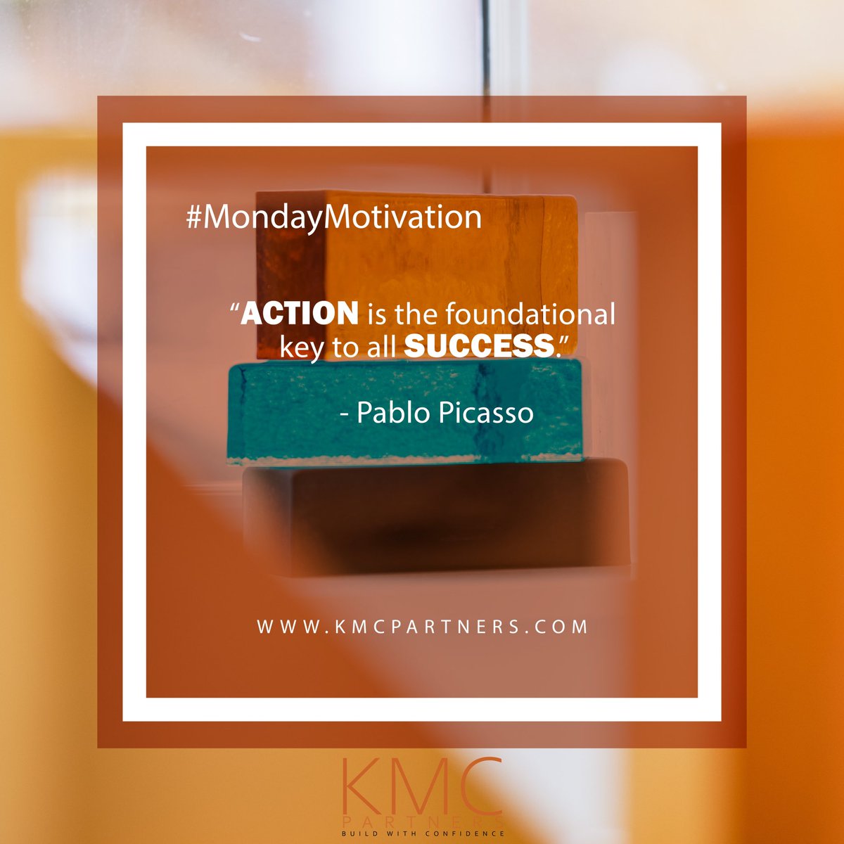 “Action is the foundational key to all success.” — Pablo Picasso

We hope you have a creative and motivated monday! 

#kmcpartners #philadelphia #buildwithconfidence #generalcontractor #mondaymotivation #construction