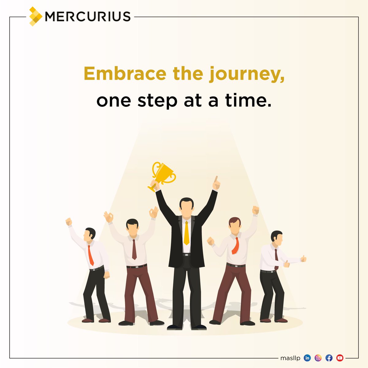 Every step counts on the journey to success. Let's embrace each moment and strive for greatness.

#LifeIsAJourney #AdventureAwaits #success #mondaymood #mondaymotivation #growth #trophy #successstory #mindset #growthmindset #sucessful #mondayvibes #mondaymantra