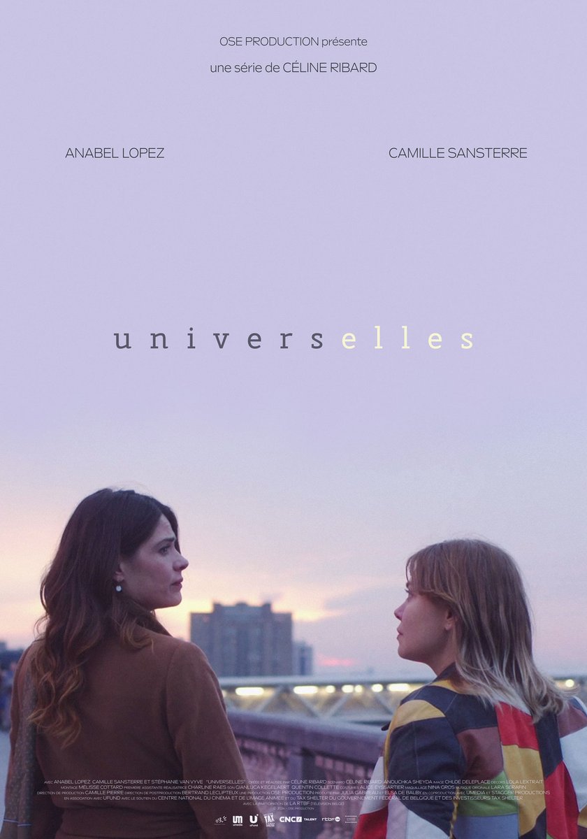 It's always a pleasure getting to work with <a href="/celineribard/">Céline Ribard</a>  on her films! Artwork for her mini series Universelles, a love story set in Brussels. As someone who frequently visits Brussels this was so lovely to work on. Beautifully shot and dreamy. Airing soon on Auvio/RTBF.