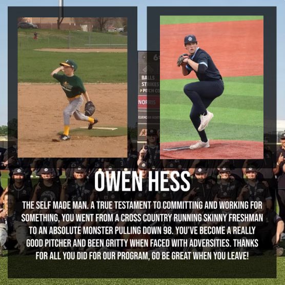 🚨Senior Day🚨 #18 @OwenHess18 Thank You