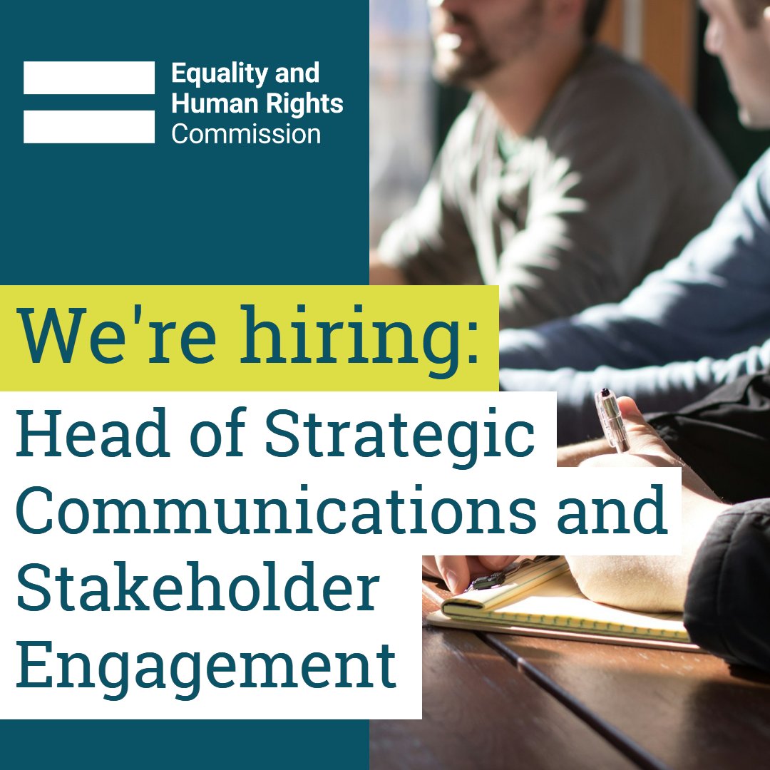 We're hiring a Head of Strategic Communications and Engagement, fixed term to June 2025. You will lead our strategic communications and deliver engagement activity. Closing date: 23:59, 19 May 2024 orlo.uk/z5nsd