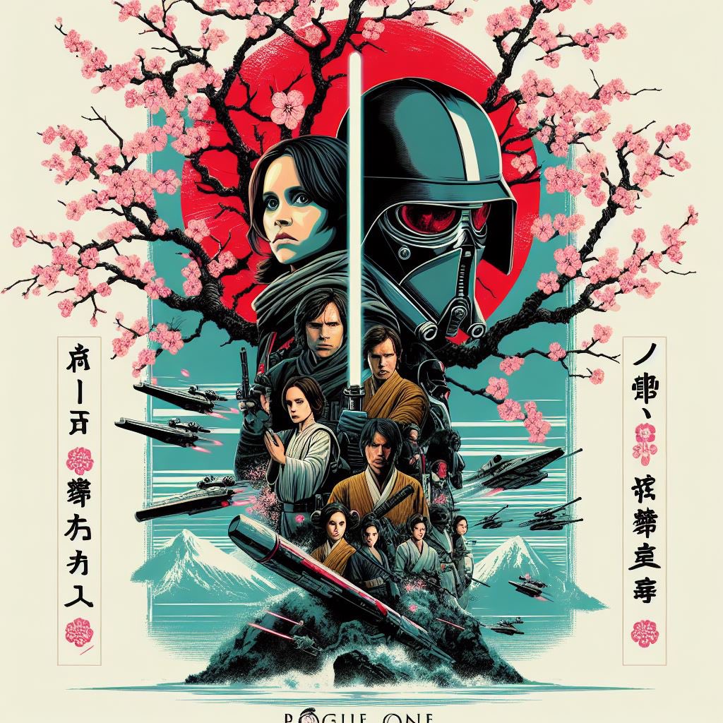 If Rogue one were made in Japan…. #rogueone #starwars #anime