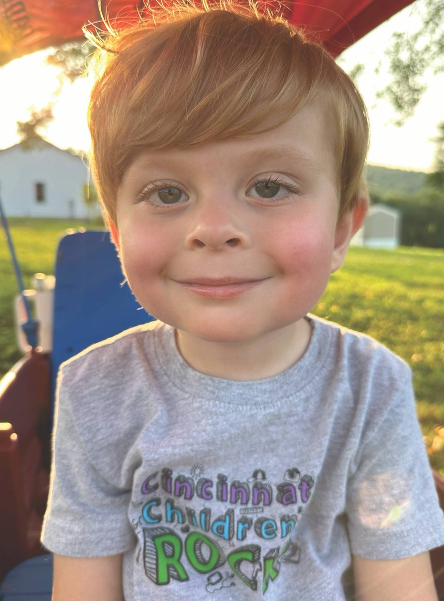 Before Campbell was born, he was diagnosed with cloacal exstrophy, where part of the abdomen is open & organs are visible outside the body. Surgeries began the day after he was born. Today, Campbell continues to make progress at home: cincinnatichildrens.org/service/c/colo… #AmazingKidsMonday
