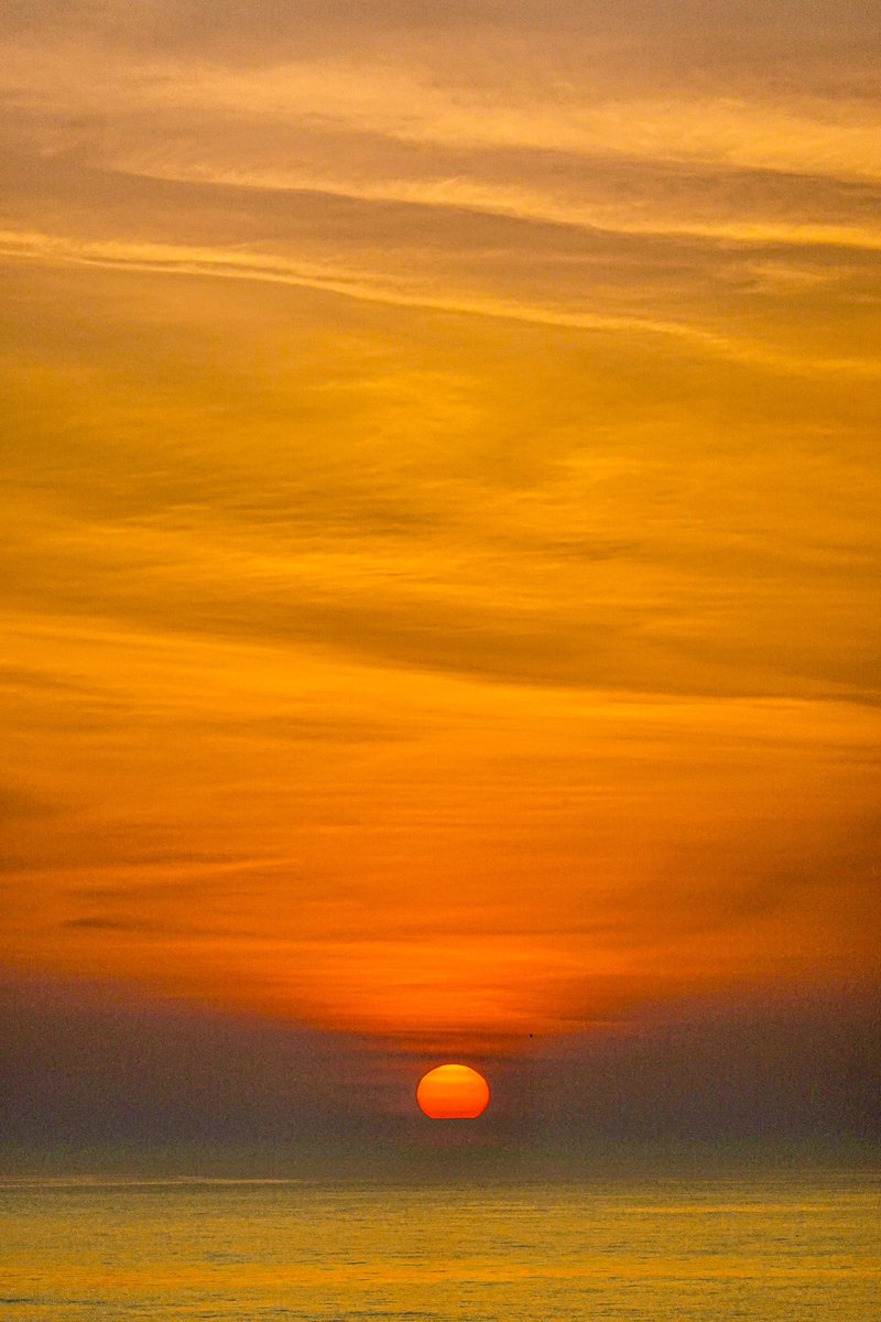 Happy Monday! It’s a new week! We had a pretty hazy morning but we were able to get a little bit of color and some design in the sky. Click for full size. I hope you have a great day!