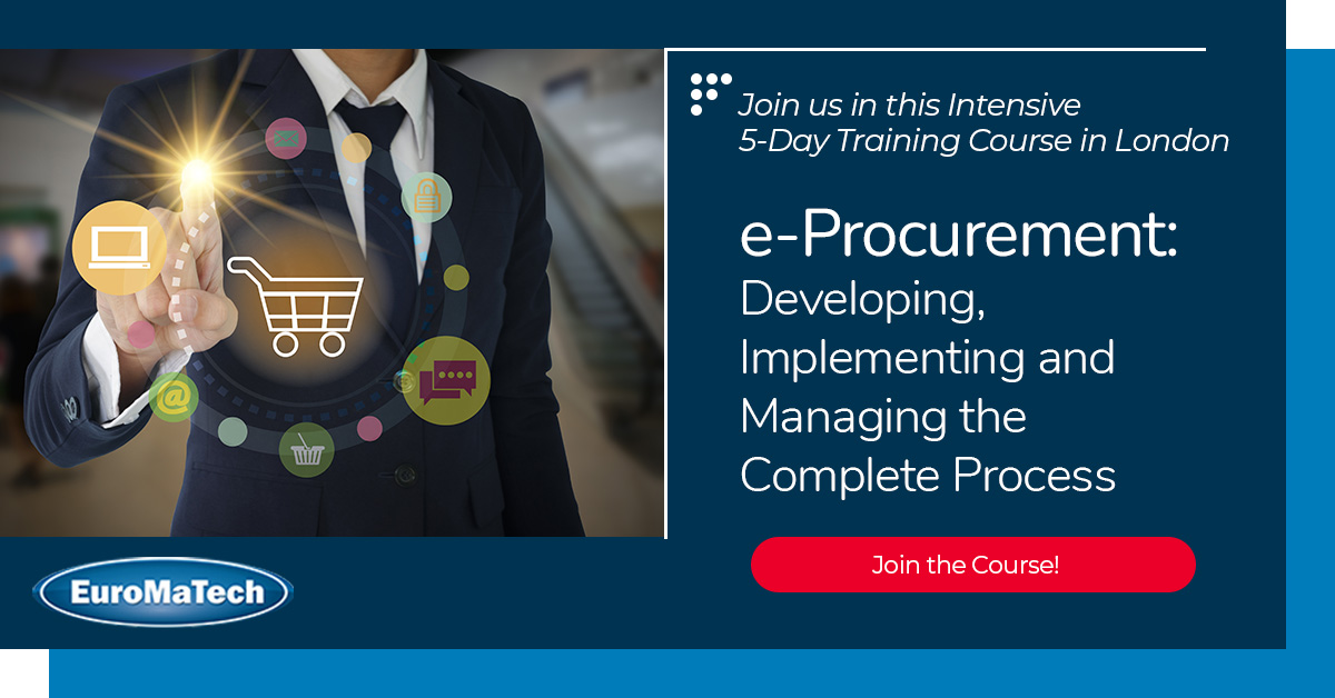 e-Procurement Enroll now! euromatech.com/seminars/e-pro… #euromatech #training #trainingcourse #eprocurement #digitalprocurement #supplychainmanagement #procurementtraining #techinbusiness #digitaltransformation #ecommerce #suppliermanagement #procurementstrategy