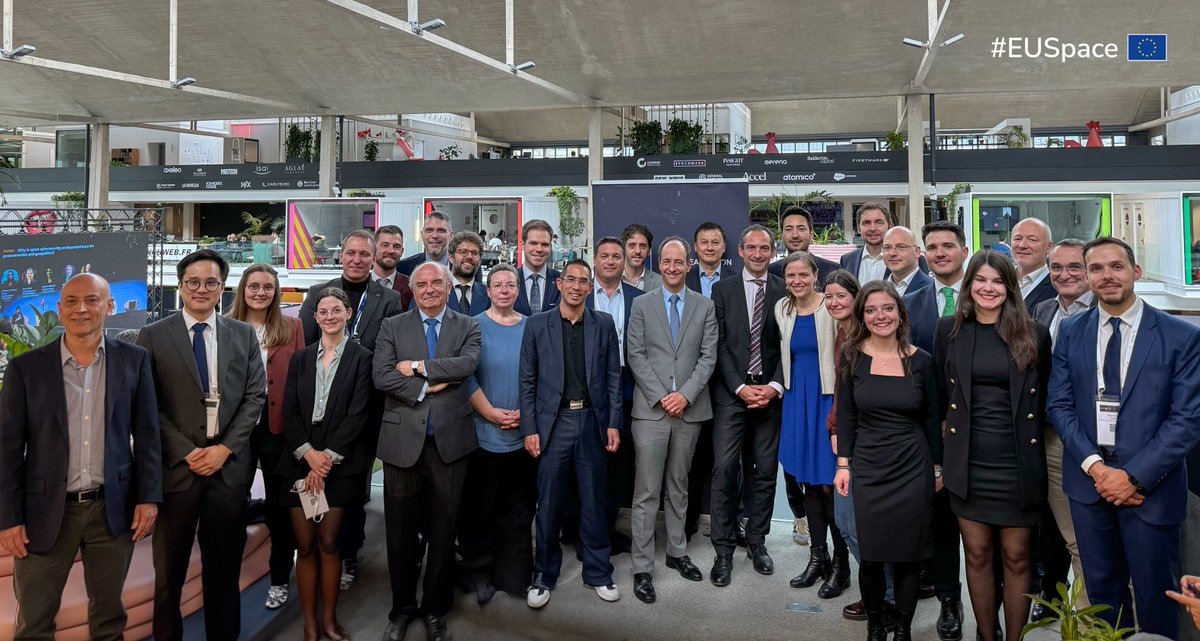 #Leonardo is among the founding members of the #EUSpace #ISAC, a network of private & public actors dedicated to the analysis and sharing of information on security in the #Space sector, with a particular focus on #cybersecurity. Find out more: lnrdo.co/44kNl0o