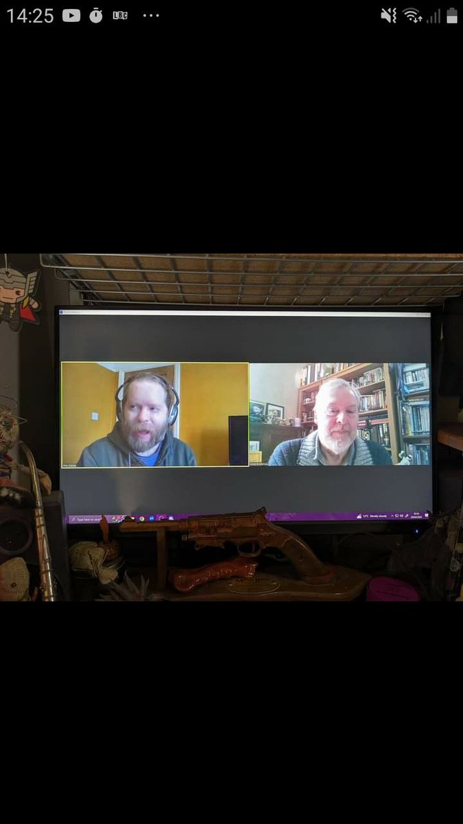 Thanks to Dr @FlintDibble for joining the #WatchingBrief this lunchtime. We looked behind the scenes at the experience of the Joe Rogan Experience and at the wider issue of how archaeology talks about pseudo archaeology and about itself. Video coming soon...