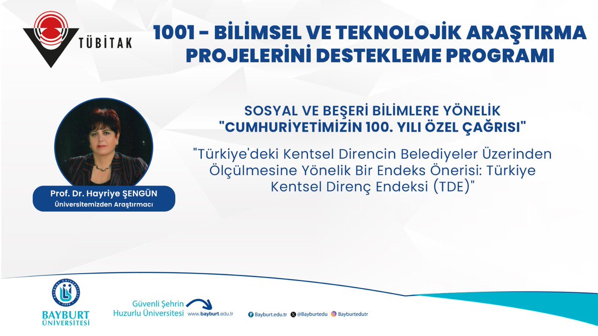 TÜBİTAK'ın en önemli proje çağrı kategorilerinden biri olan 1001 kapsamında doğrudan yürütücüsü olduğumuz 1, ortak hak sahibi/yürütücüsü olduğumuz 2 proje araştırma ekibinde yer aldığımız 1 proje için destek açıklandı 👏

Gurur için TÜBİTAK'a, TTO'ya ve hocalarımıza teşekkürler.