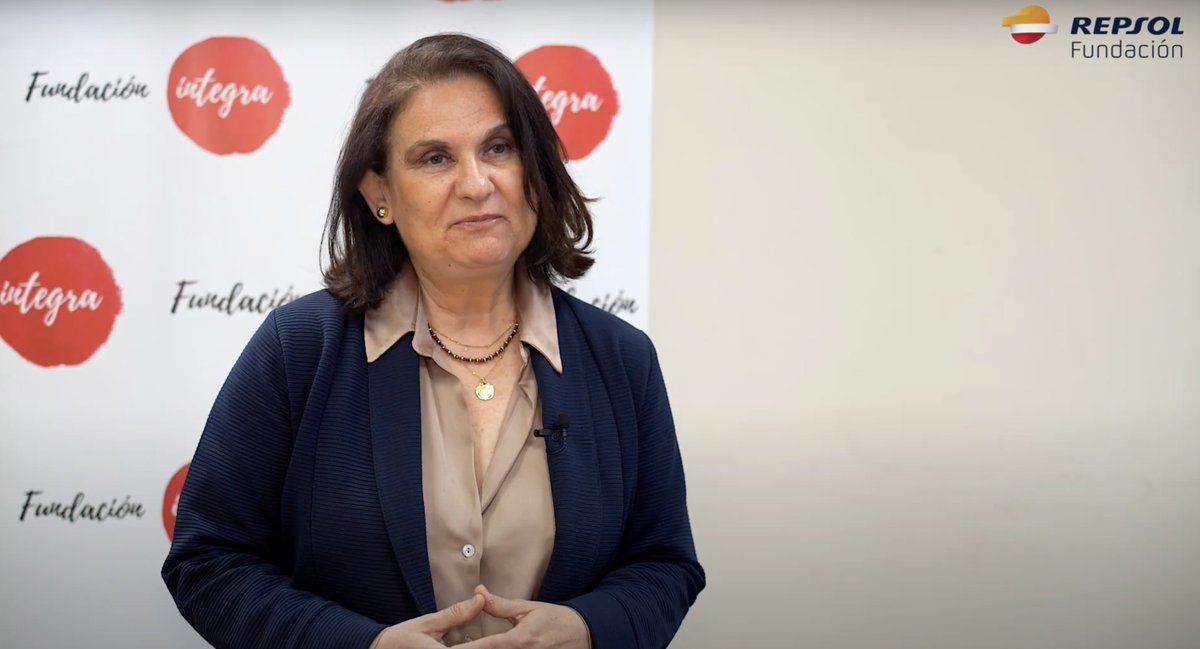 Mar de Andrés, Directora de Transformación Social de Fundación Repsol, nos explica el motivo por el que formamos parte de #CompromisoIntegra, impulsado por @FUN_INTEGRA. ​ ​ Es una red vital de #empresas que se dedican a fomentar el #empleo con #responsabilidadsocial, ofreciendo