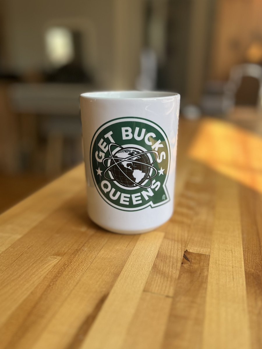 QGTM Mug Giveaway!

RT & Follow to enter to win this Get Bucks Queens coffee mug! Winner announced today. #QGTM #Queens 

athletelogos.com/collections/dr…