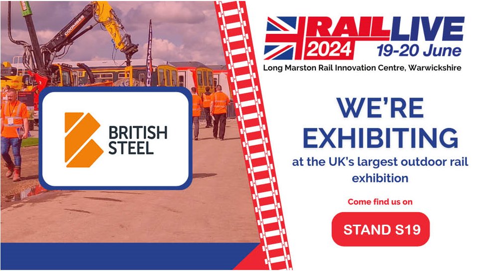 We are delighted to be exhibiting at Rail Live 2024, join us at stand S19. Register your attendance here: ow.ly/vQSp50RqNP3 #BuildingSustainableFutures #PridePassionPerformance #SaveTheDate