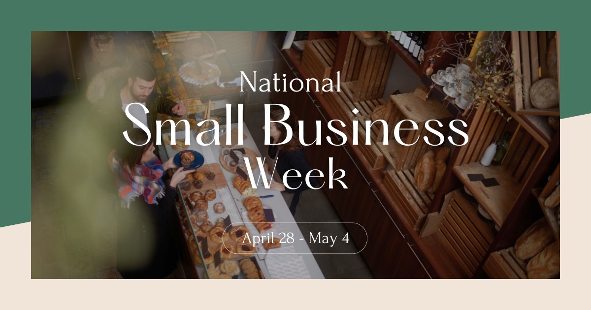 It is so important to support local businesses - not just during National Small Business Week – but every day. These businesses are the lifeblood of our local communities and they are our friends and neighbors so we must always visit them whenever we can. #shoplocal
