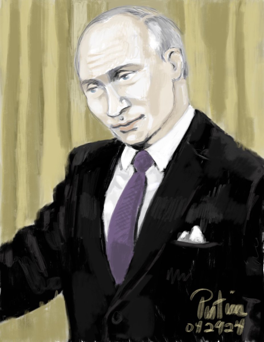 #putin #vladimirputin #russianfederation a portrait of a man that won my heart .
