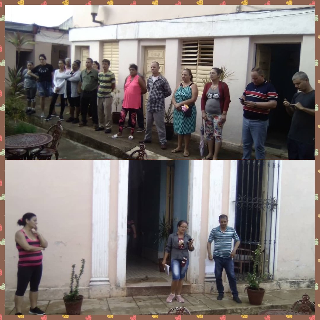 #NuestroRemedios, se realiza matutino en el Partido Municipal dedicado a la mayor fiesta del Proletariado, a desfilar por una #Cuba hermosa y única con Alegría y Amor. #GenteQueSuma #VillaClara