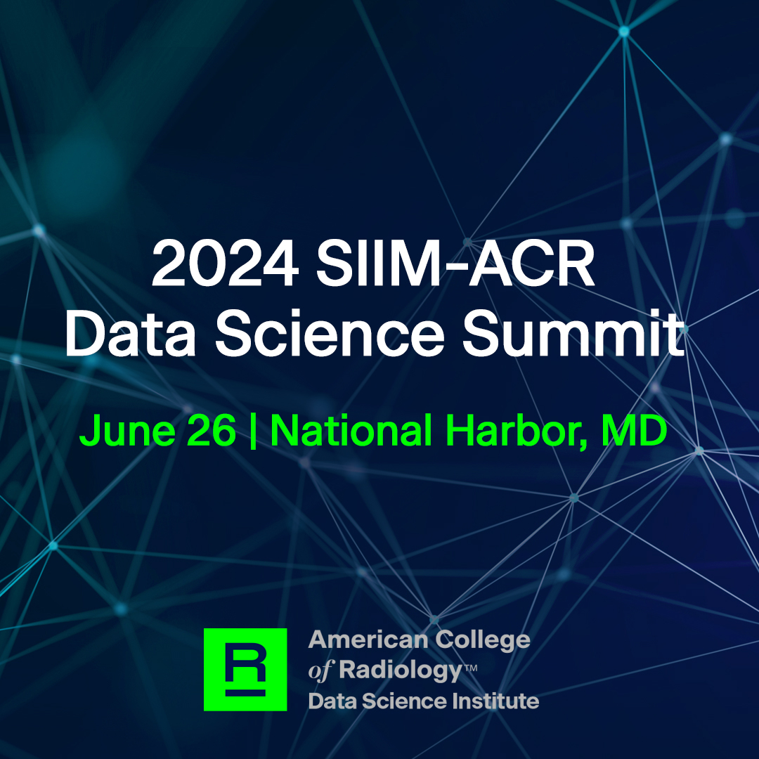 The 2024 #DSISummit is happening on June 26. Hope to see you there!  bit.ly/48WtqGD #SIIM24 #ACRDSI @RadiologyACR