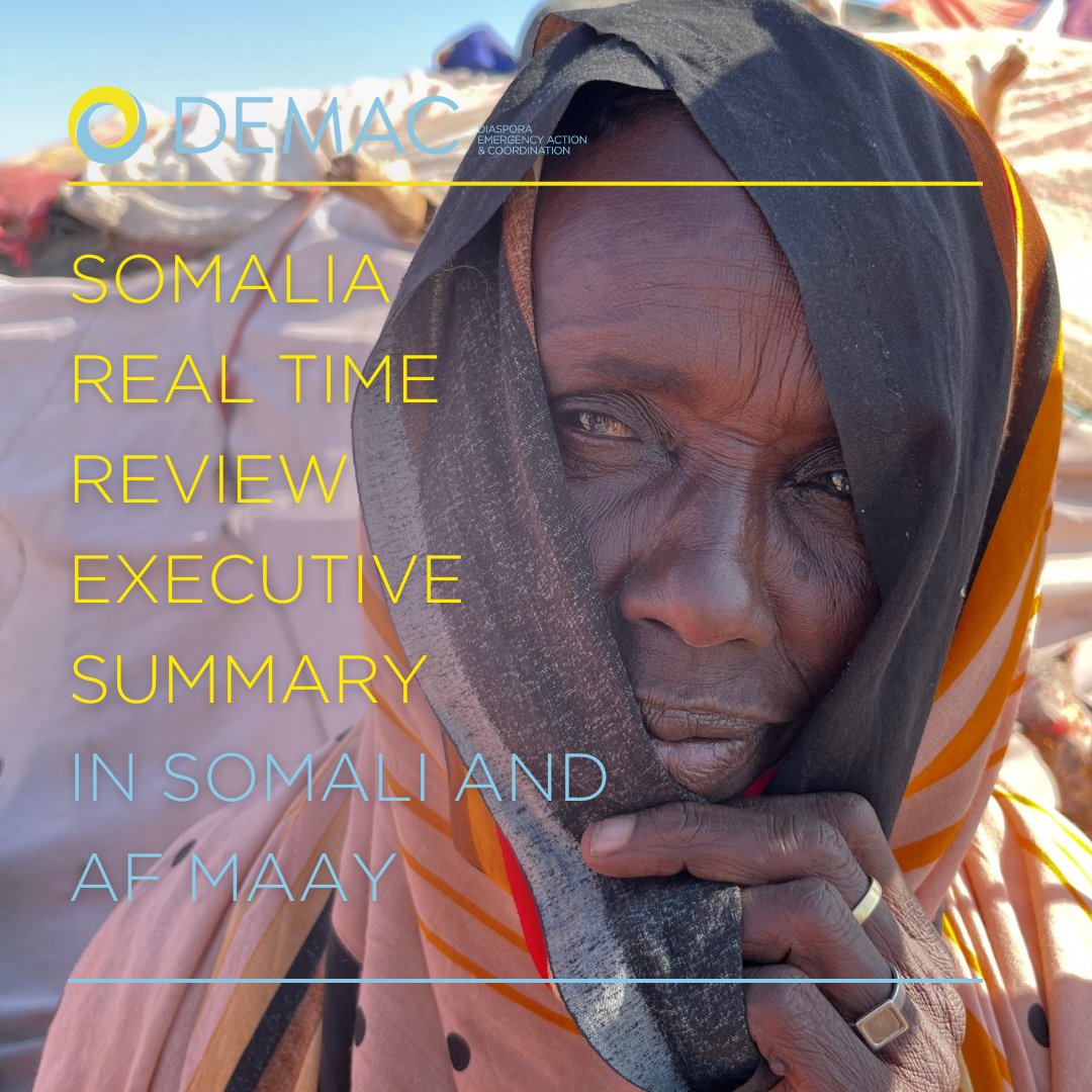 Exciting updates about our report on Somali #diaspora humanitarian engagement! You can download the full report, the executive summary and the snapshot in different languages: demac.org/resource-libra… Rewatch the launch event: youtube.com/watch?v=XAbozw… #Somali #AfMaay