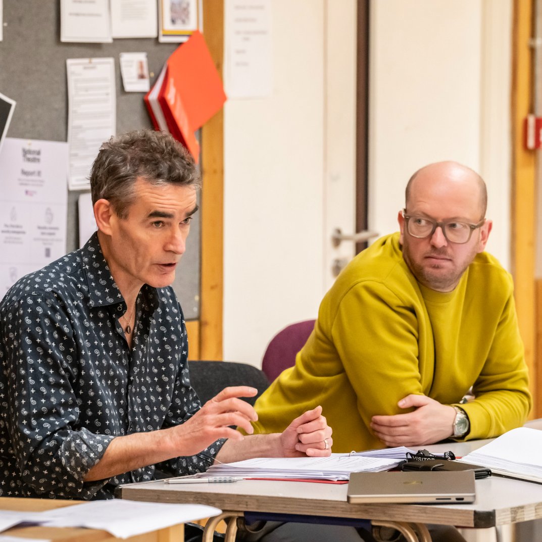 Screening next week, check out these rehearsal shots for @NTLive's Nye (15).📸 Michael Sheen stars as Nye Bevan in a journey into the life of the man who transformed Britain’s welfare state & created the NHS. 📸 Credit: Johan Persson 📆 Wed 8 May, 7pm 🎟 galadurham.co.uk/nye