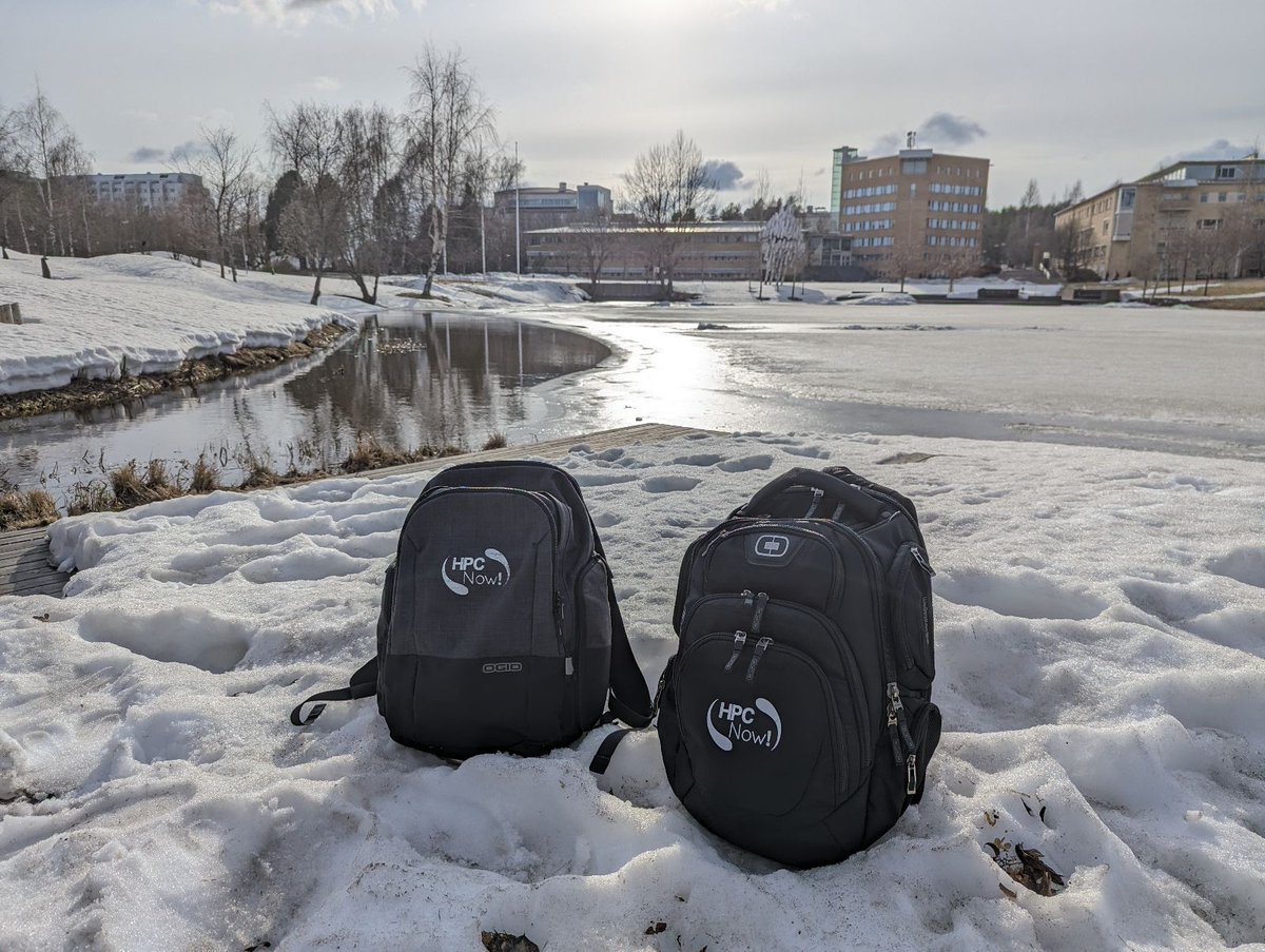HPC_Now's tweet photo. ❄️❄️❄️ We participated last week at the 9th @Easy_Build User Meeting in @UmeaUniversity, Sweden
📹 The recording of the talks are already available on YouTube through this link: https://t.co/7Om27vMpK9
More info:
➡️ https://t.co/FaHC3uQd2x
#EasyBuild #HPC #HPCNow! https://t.co/UPI4eAhnjC