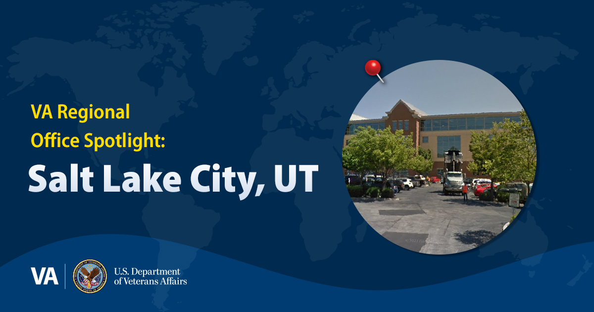Today's spotlight is on the Salt Lake City Regional Office in Utah. Learn more: benefits.va.gov/ROSALTLAKECITY…