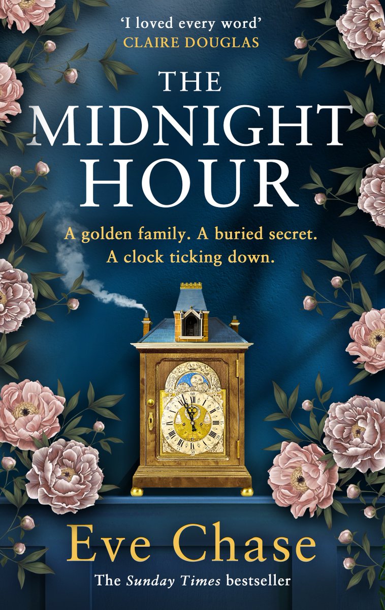 #bookbloggers the gorgeous new novel from ST bestseller @EvePollyChase is coming in June - who would like to be part of the #blogtour for #TheMidnightHour DM for a space & proof 📚