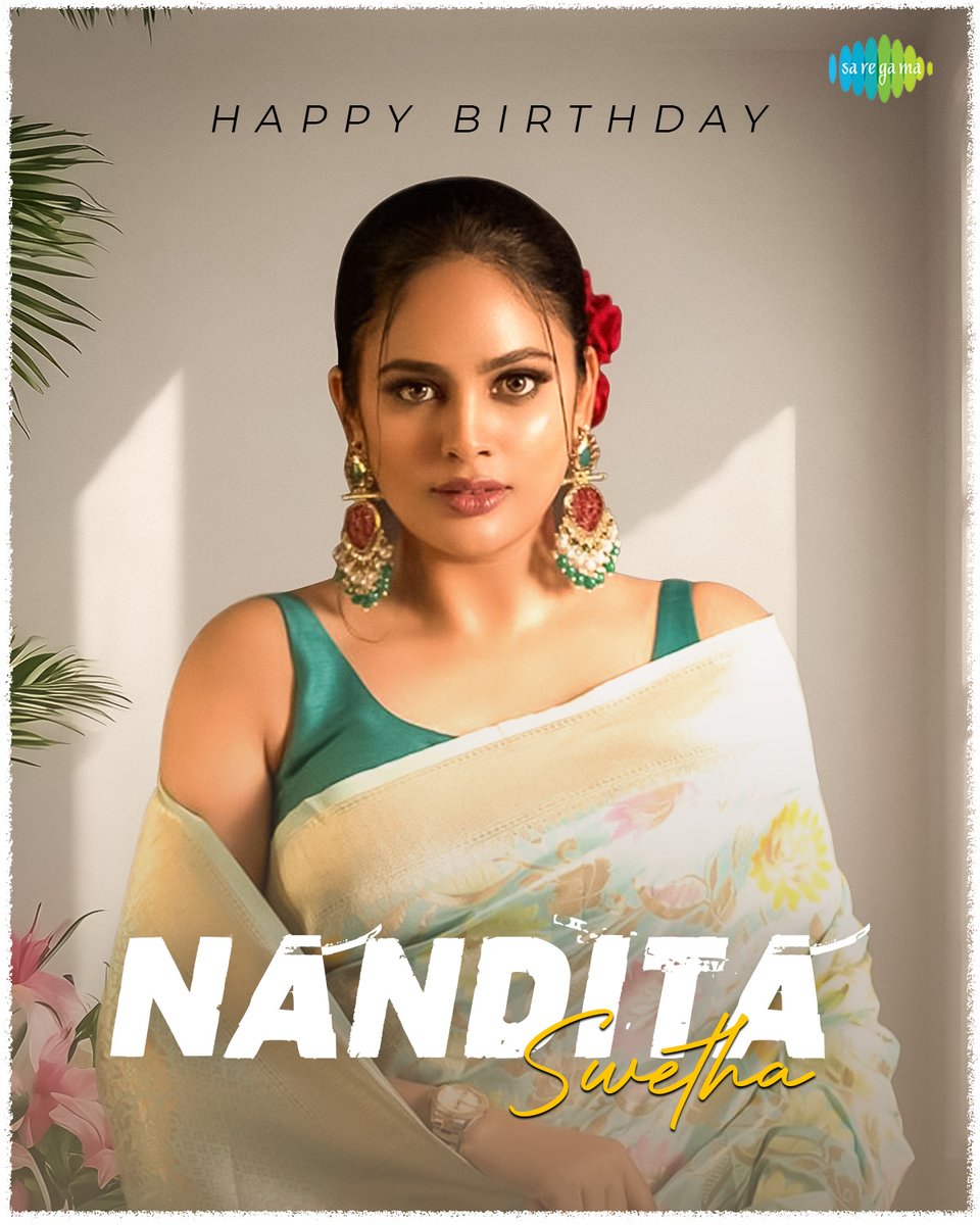 Wishing A Very Happy Birthday To The Dazzling Actress @Nanditasweta 💞

#HBDNanditaSwetha #HappyBirthdayNanditaSwetha