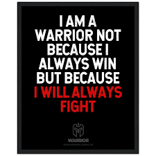 I am a warrior not because I always win, but because I will always fight the bipolar battle! 💪