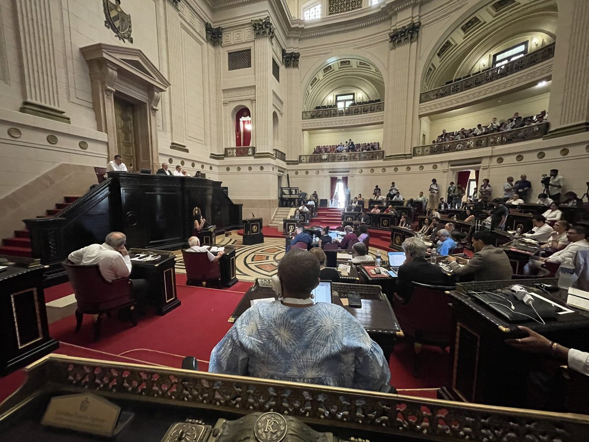 Arrancamos el encuentro sobre la construcción de un Nuevo Orden Económico Internacional #NIEO50 en el Capitolio de La Habana a los 50 años de las históricas discusiones y declaraciones de la ONU en 1974. @ProgIntl