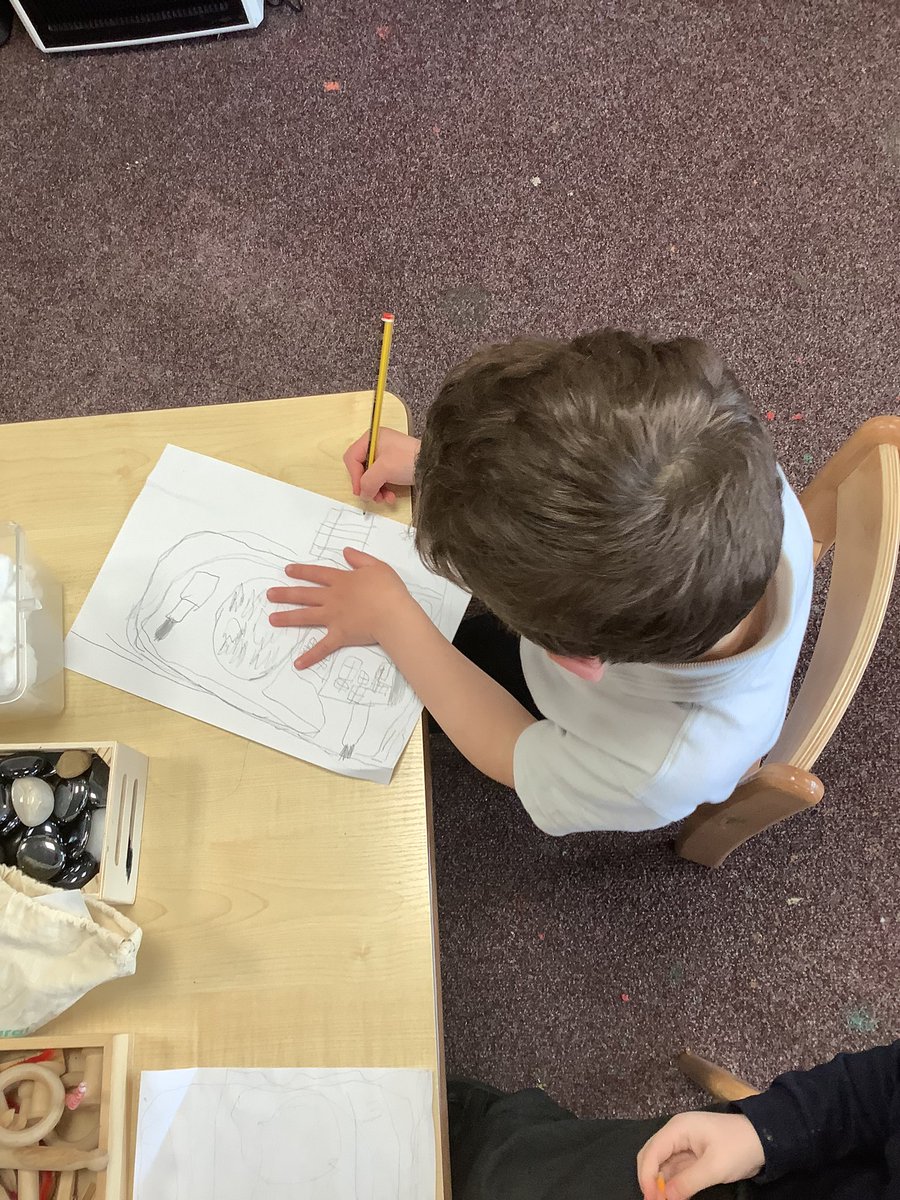 In Geography we have been drawing maps of our local area! #EYFS #EarlyYears